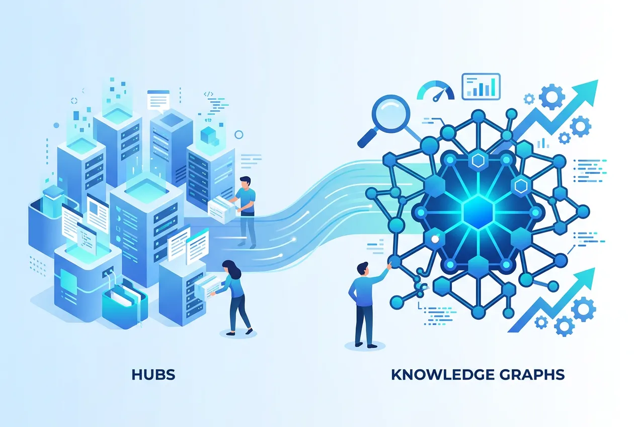 AI Discoverability: от хабов к графам знаний