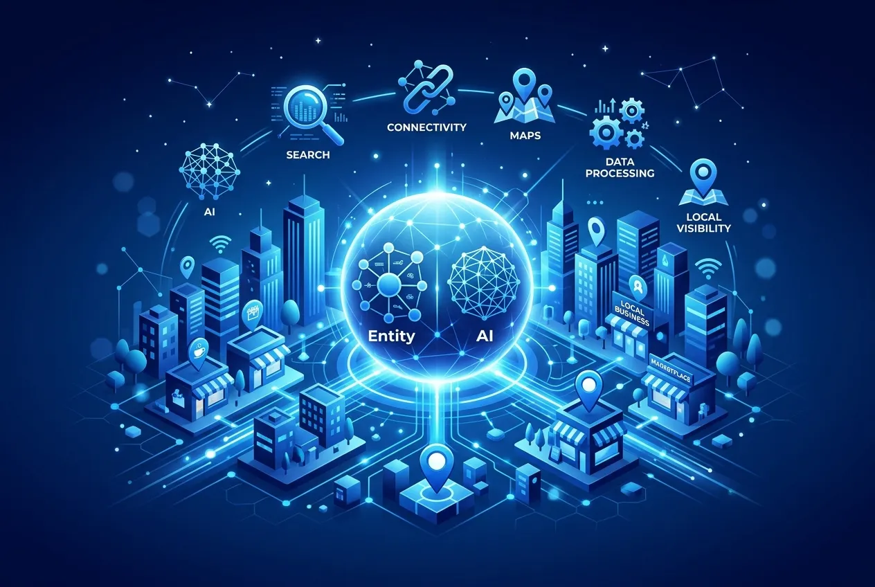 Entity SEO для локального бизнеса: AI-будущее видимости