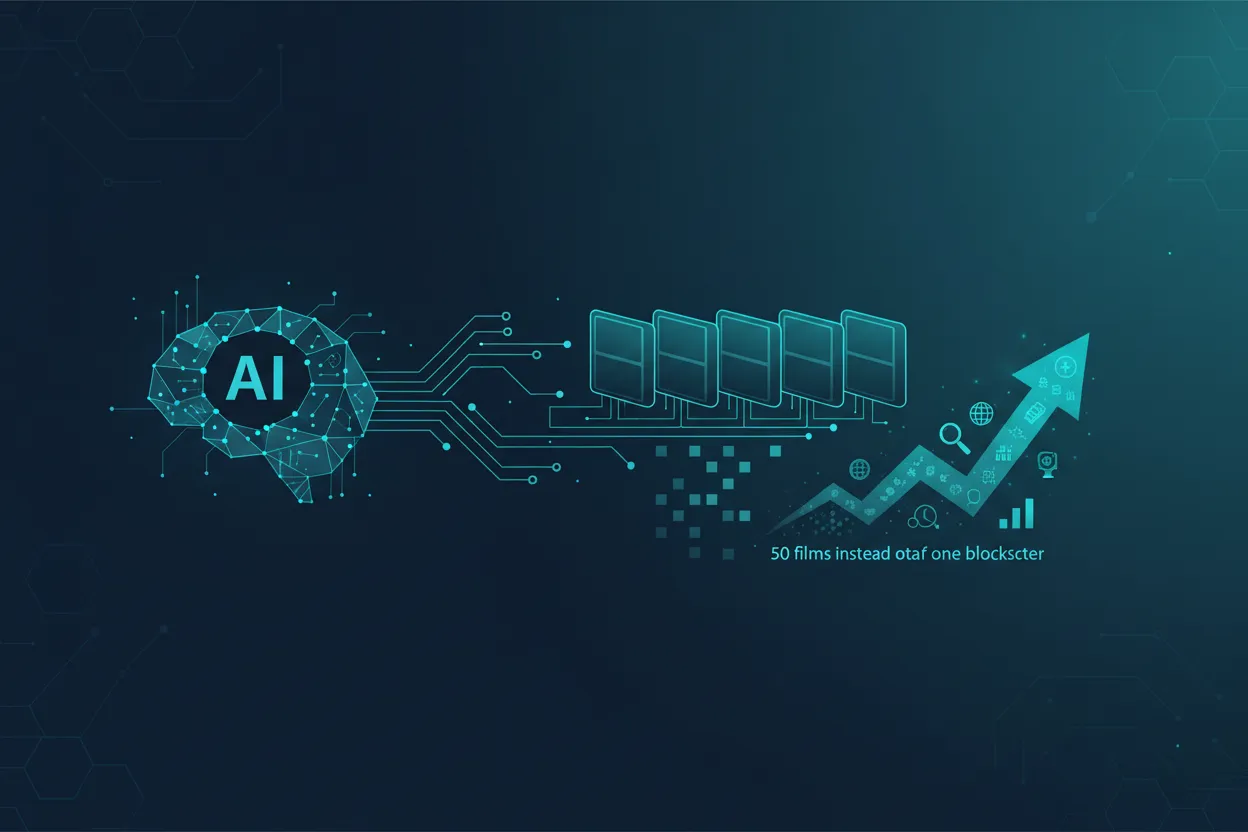 ИИ в кино: 50 фильмов вместо одного блокбастера. Что это значит для SEO?
