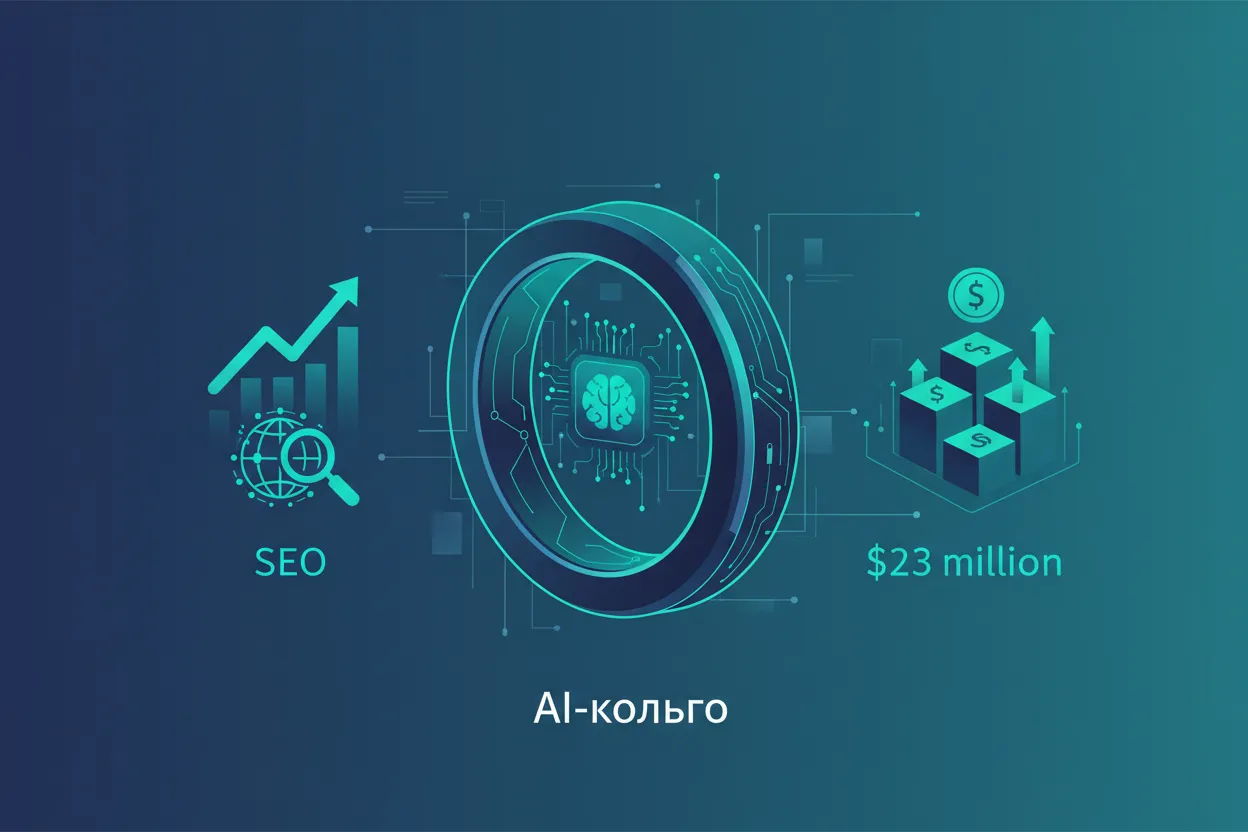 AI-кольцо для заметок: $23 млн для Sandbar и будущее SEO