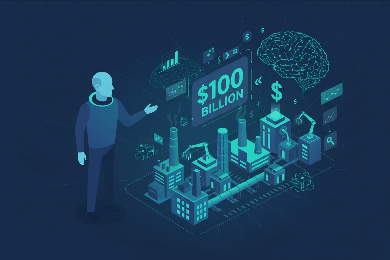 Безос и AI: $100 млрд на трансформацию заводов