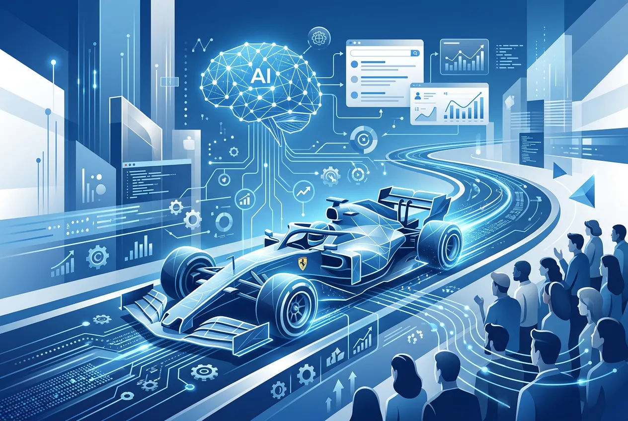 Ferrari и ИИ: как AI создает F1 суперфанатов