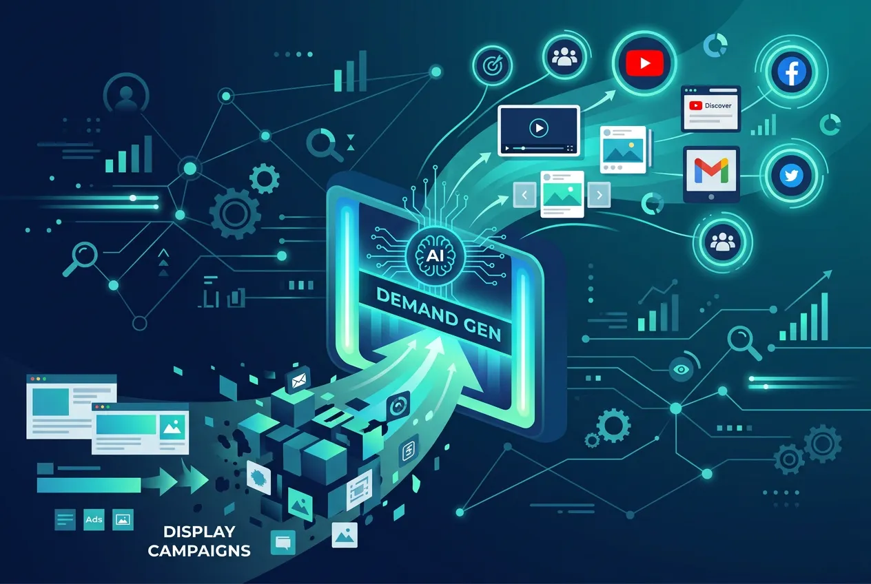 Google: Прощайте, отдельные Display-кампании! Привет, Demand Gen