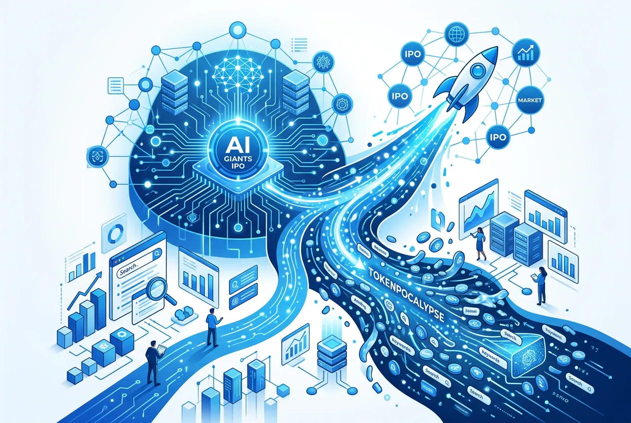 IPO гигантов AI: предвестник "Токенпокалипсиса" для SEO?