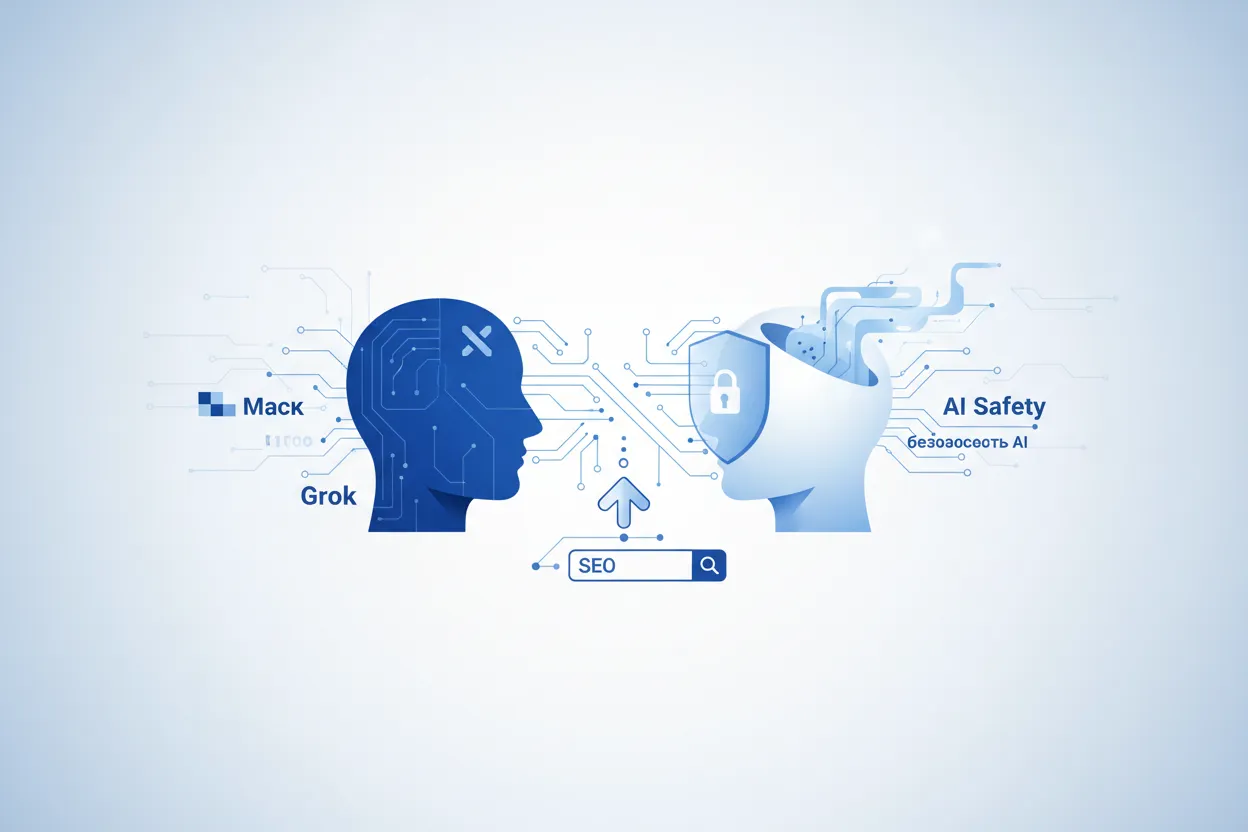 Маск против OpenAI: Grok и безопасность AI для SEO