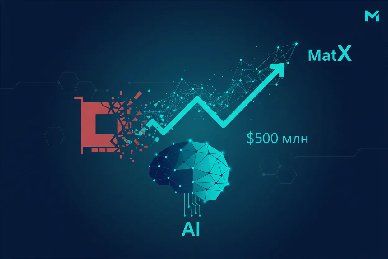 MatX: $500 млн на борьбу с Nvidia в AI