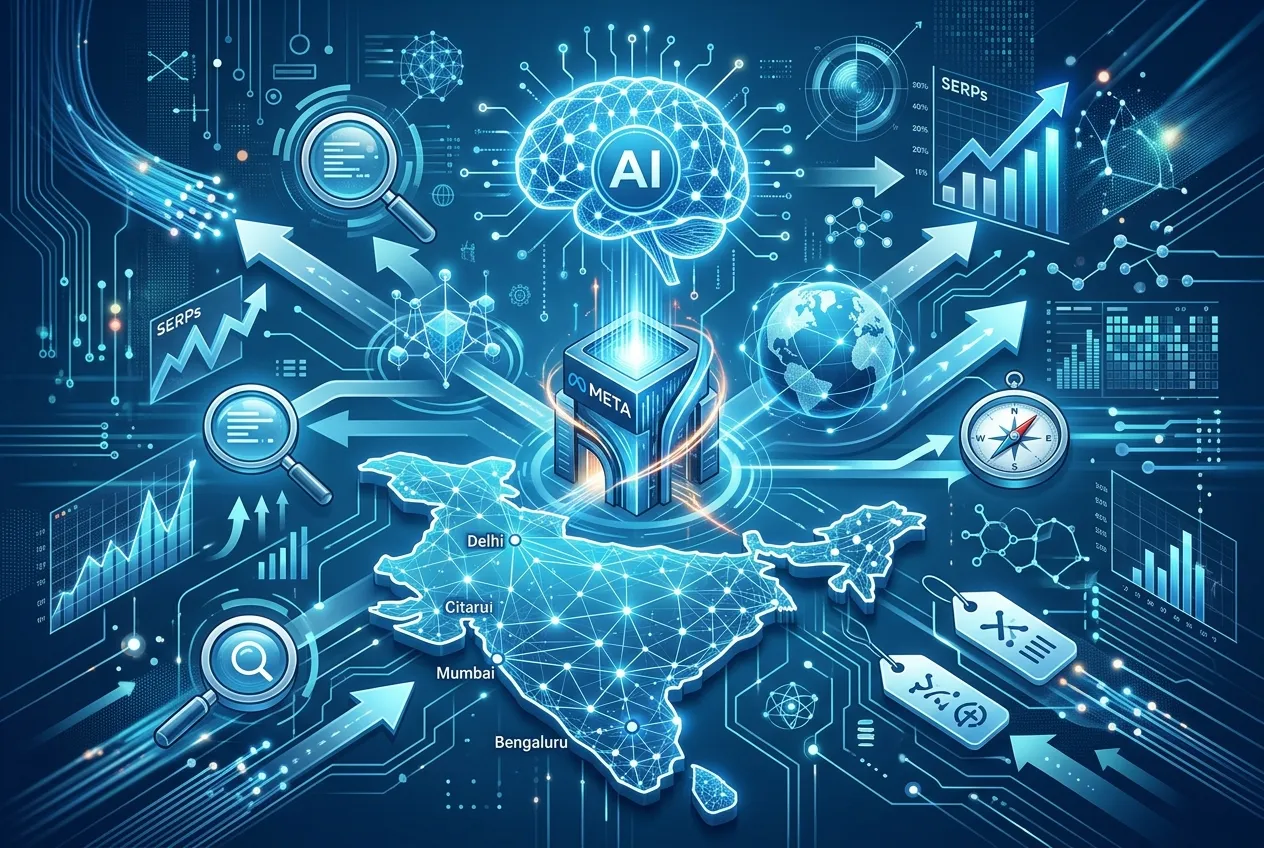 Meta строит AI-центр в Индии: что это значит для SEO