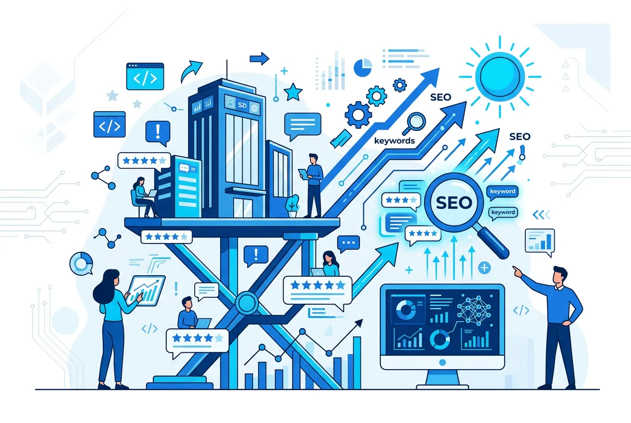 Отзывы как инфраструктура: SEO-стратегия для роста бизнеса