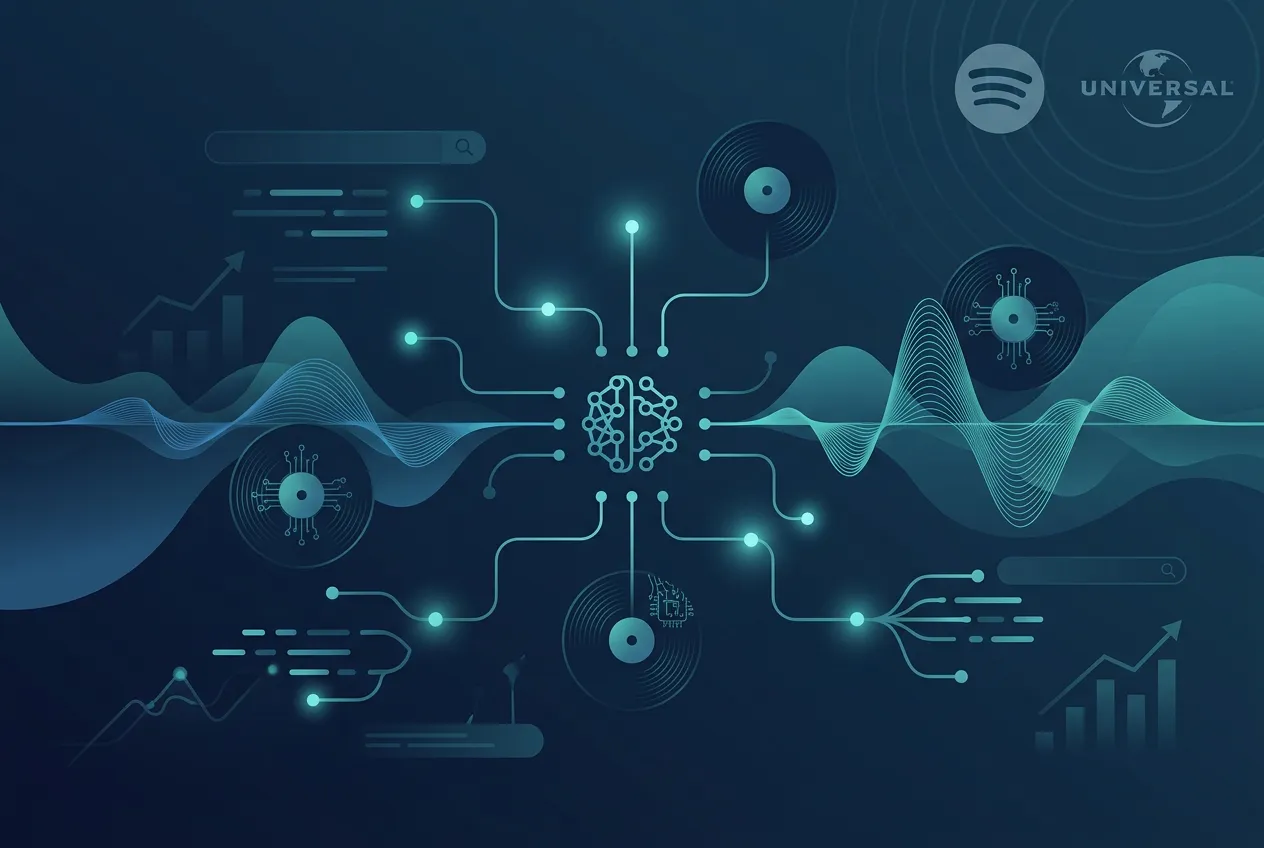 Spotify и Universal Music: AI-каверы и ремиксы для фанатов