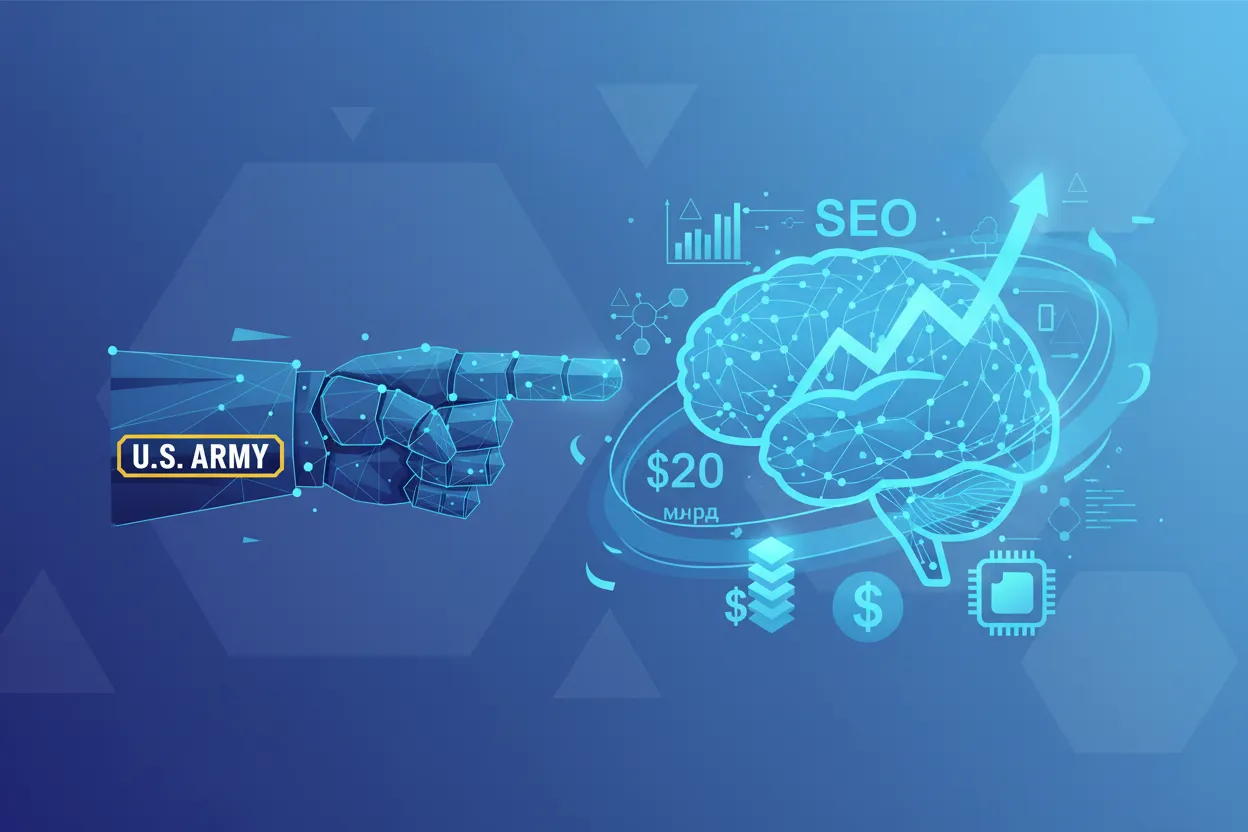 Армия США и Anduril: $20 млрд на ИИ и что это значит для SEO-рынка