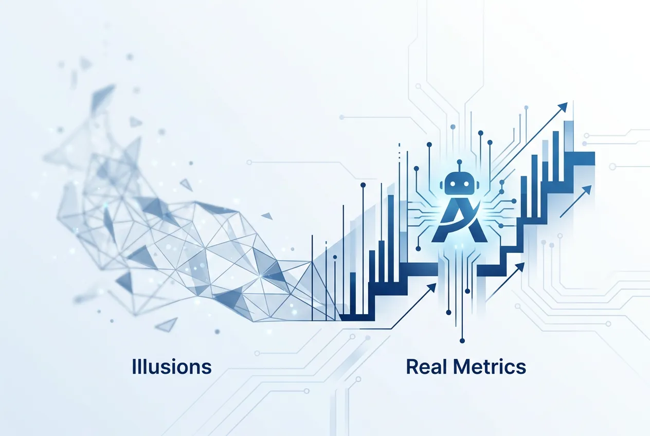 Оценка влияния AI-агентов: Реальные метрики вместо иллюзий