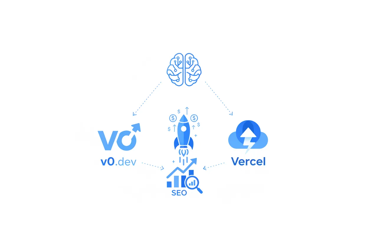 v0.dev + Claude + Vercel: стек мечты для мгновенного запуска проектов